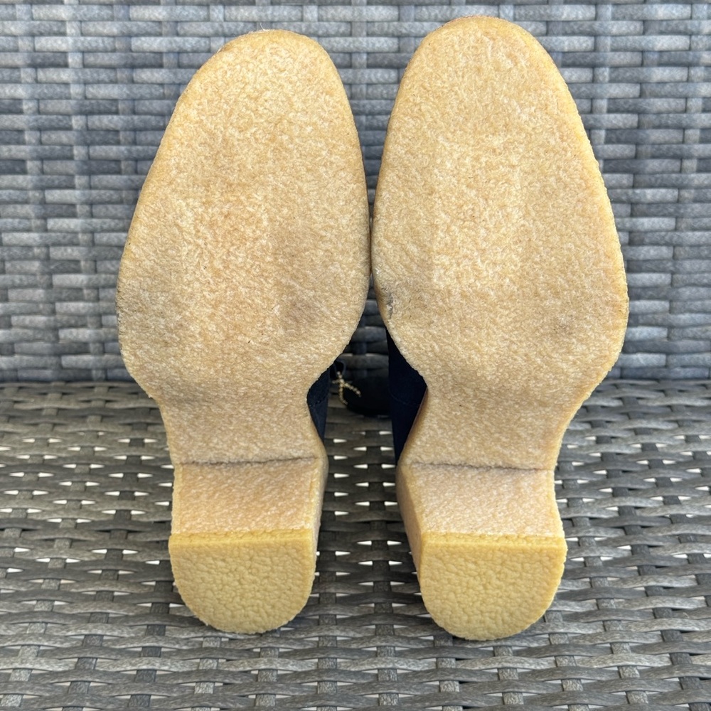 Ralph Lauren Black Suede Ankle Boots - Picture 15 of 16